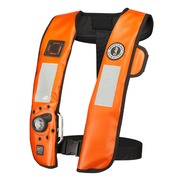 Mustang Survival H.I.T. Inflatable Life Jacket (Automatic Hydrostatic Activation) V2,EQUIPMENTFLOTATIONPFD INFLAT,MUSTANG,Gear Up For Outdoors,