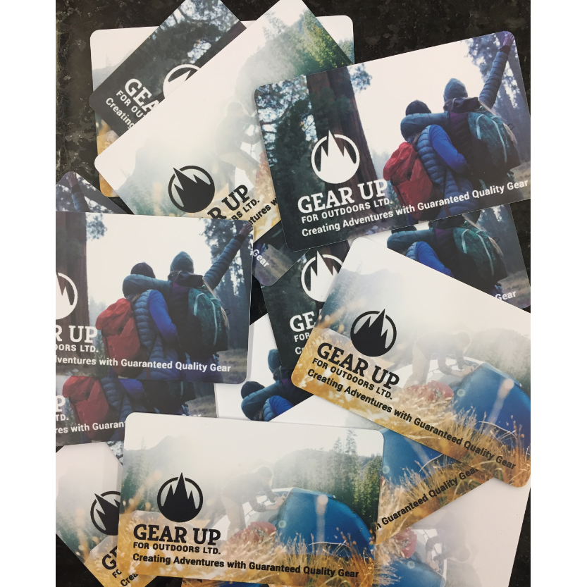 Gear Up Gift Card,ESSENTIALSCATCHALL,GEAR UP,Gear Up For Outdoors,