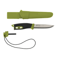 Mora Companion Spark Knife Stainless Steel,EQUIPMENTTOOLSKNIFE FXBL,MORA,Gear Up For Outdoors,