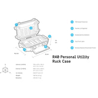 Pelican Ruck Personal Utility Protective Case - 3 Sizes,EQUIPMENTSTORAGEHARD SIDED,PELICAN,Gear Up For Outdoors,
