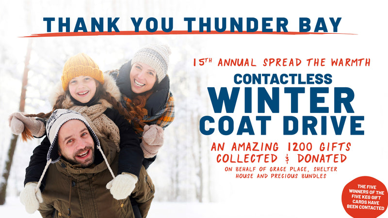 2021 GEAR UP FOR OUTDOORS 15th ANNIVERSARY SPREAD THE WARMTH CONTACTLESS WINTER COAT DRIVE