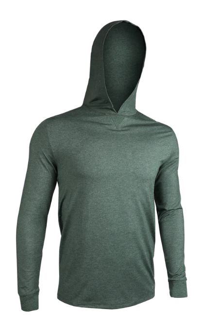 2UNDR Mens Long Sleeve Hooded Tee