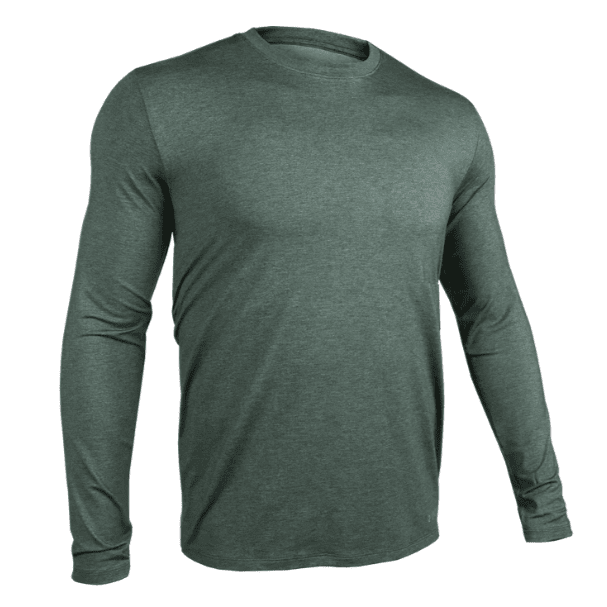 2Undr Mens Luxury Crew LS Tee,MENSSHIRTSLS TEE SLD,2UNDR,Gear Up For Outdoors,
