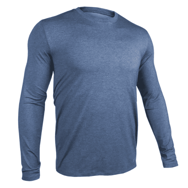 2Undr Mens Luxury Crew LS Tee,MENSSHIRTSLS TEE SLD,2UNDR,Gear Up For Outdoors,
