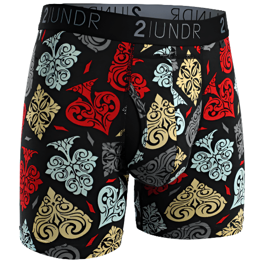 2UNDR Mens Swing Shift Boxer Brief 6 inch - Print,MENSUNDERWAREUNDIES,2UNDR,Gear Up For Outdoors,