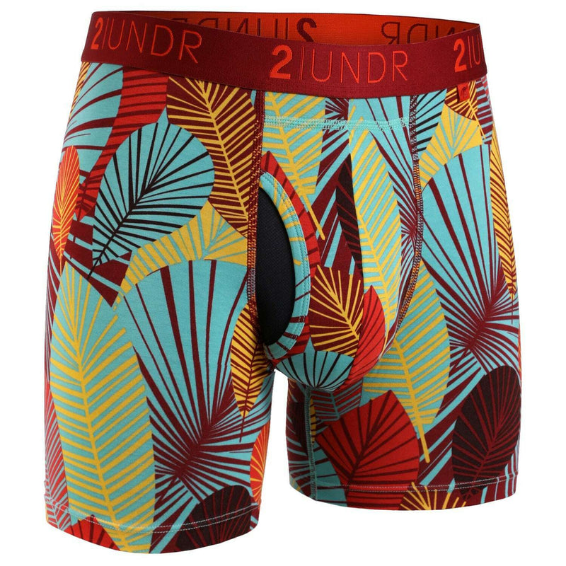 2UNDR Mens Swing Shift Boxer Brief 6 inch - Print,MENSUNDERWAREUNDIES,2UNDR,Gear Up For Outdoors,