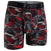 2UNDR Mens Swing Shift Boxer Brief 6 inch - Print,MENSUNDERWAREUNDIES,2UNDR,Gear Up For Outdoors,