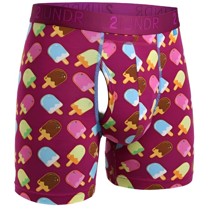 2UNDR Mens Swing Shift Boxer Brief 6" Print,MENSUNDERWAREUNDIES,2UNDR,Gear Up For Outdoors,