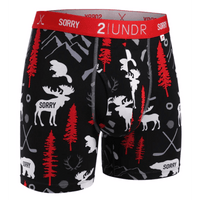 2UNDR Mens Swing Shift Boxer Brief 6" Print,MENSUNDERWAREUNDIES,2UNDR,Gear Up For Outdoors,