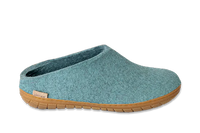 Glerups Unisex The Slipper with Rubber Sole