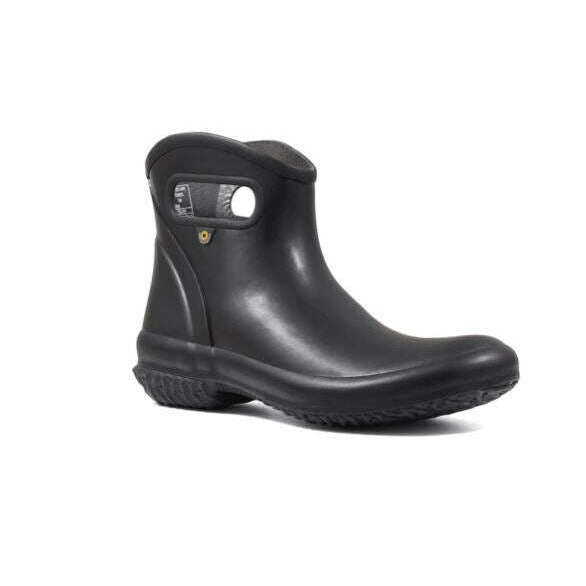 Bogs Womens Patch Ankle Boot Solid,WOMENSFOOTWEARRUBBER,BOGS,Gear Up For Outdoors,