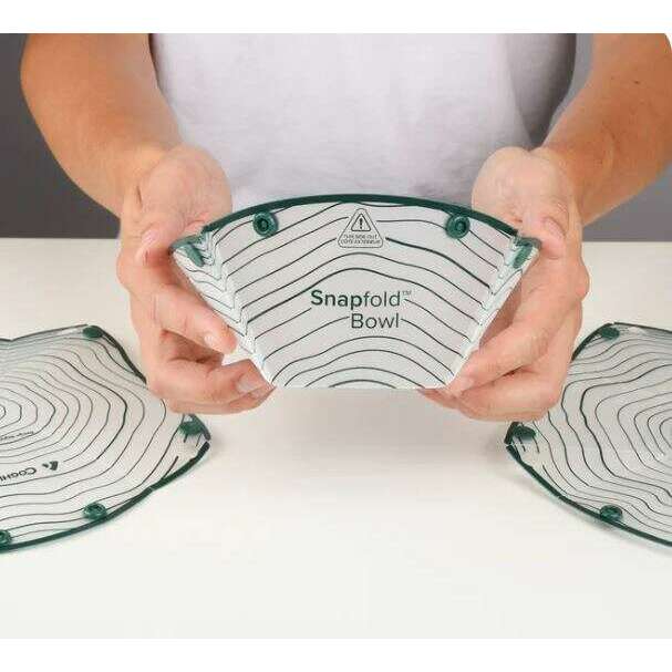 Coghlan's Snapfold Bowls,EQUIPMENTCOOKINGTABLEWARE,COGHLANS,Gear Up For Outdoors,
