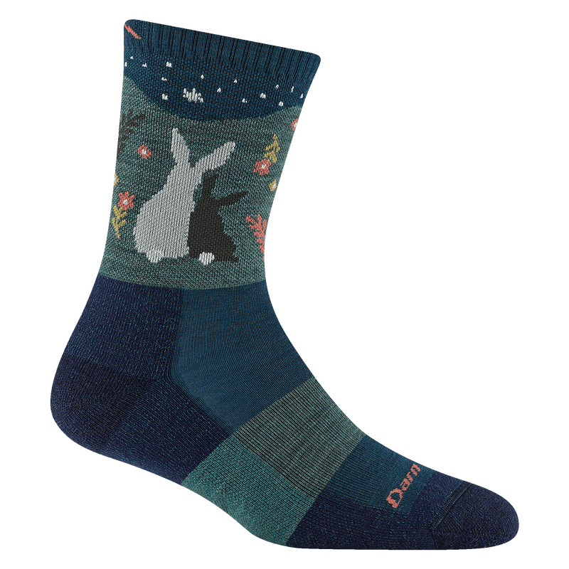 Darn Tough Womens Critter Club Micro Sock,WOMENSSOCKSLIGHT,DARN TOUGH,Gear Up For Outdoors,