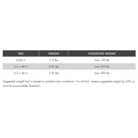 Faber S.Line Off Trail Snowshoe Ski [Max 325Lbs] 3 Styles,EQUIPMENTSNOWSHOESTECHNICAL,FABER,Gear Up For Outdoors,