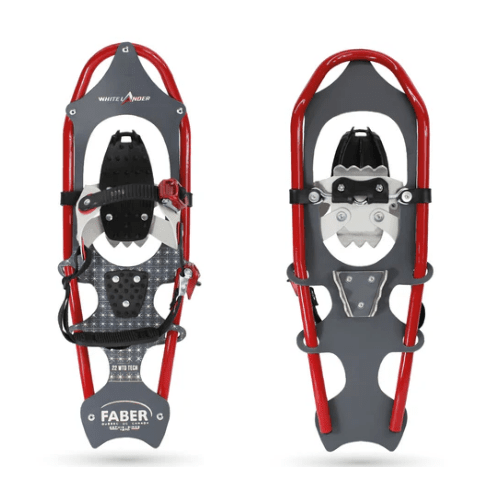 Faber Womens White Lander Snowshoe [Max 150Lbs] 2 Styles,EQUIPMENTSNOWSHOESTECHNICAL,FABER,Gear Up For Outdoors,