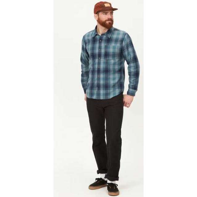 Marmot Mens Fairfax Novelty Lightweight LS Flannel,MENSSHIRTLS BUT PTN,MARMOT,Gear Up For Outdoors,