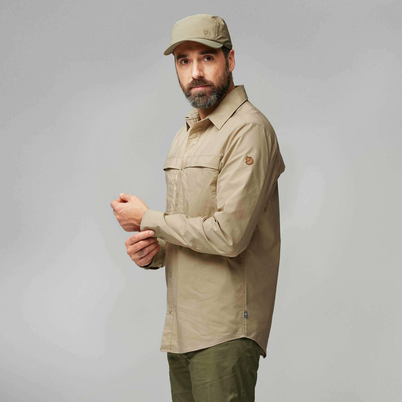 Fjallraven Mens Abisko Trail LS Shirt,MENSSHIRTLS BUT SLD,FJALLRAVEN,Gear Up For Outdoors,