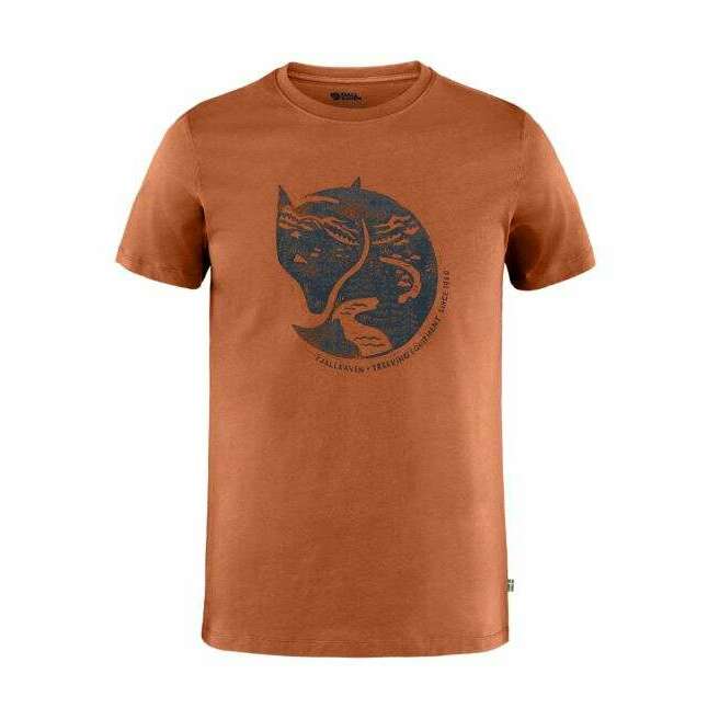 Fjallraven Mens Arctic Fox T Shirt,MENSSHIRTSSS TEE PNT,FJALLRAVEN,Gear Up For Outdoors,