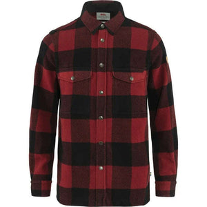 Fjallraven Mens Canada Long Sleeve Shirt,MENSSHIRTLS BUT PTN,FJALLRAVEN,Gear Up For Outdoors,
