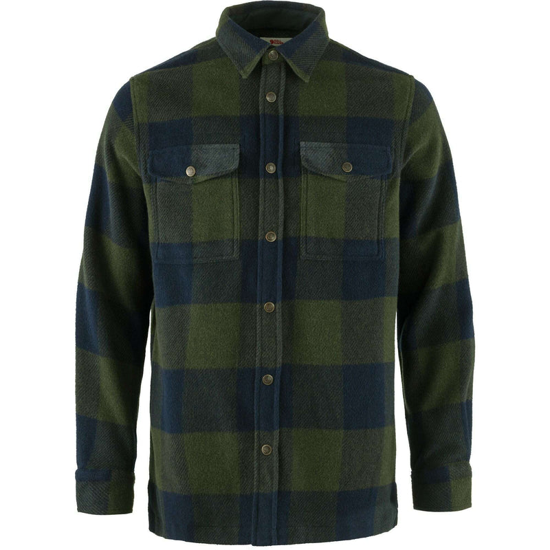 Fjallraven Mens Canada Long Sleeve Shirt,MENSSHIRTLS BUT PTN,FJALLRAVEN,Gear Up For Outdoors,
