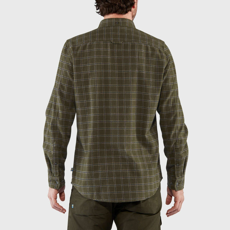 Fjallraven Mens Ovik Flannel Shirt,MENSSHIRTLS BUT PTN,FJALLRAVEN,Gear Up For Outdoors,