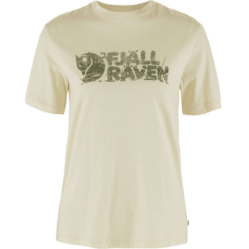 Fjallraven Womens Lush Logo T Shirt,WOMENSSHIRTSSS TEE PLD,FJALLRAVEN,Gear Up For Outdoors,