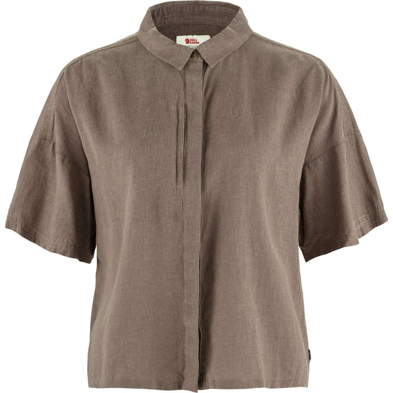 Fjallraven Womens Ovik Hemp Camp SS Shirt,WOMENSSHIRTSSS BUT SLD,FJALLRAVEN,Gear Up For Outdoors,