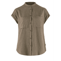 Fjallraven Womens Ovik Hemp SS Shirt,WOMENSSHIRTSSS BUT SLD,FJALLRAVEN,Gear Up For Outdoors,
