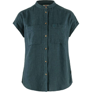 Fjallraven Womens Ovik Hemp SS Shirt,WOMENSSHIRTSSS BUT SLD,FJALLRAVEN,Gear Up For Outdoors,