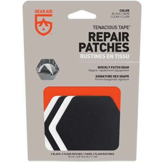 Gear Aid Tenacious Tape Hex Patches,EQUIPMENTMAINTAINCLTHNG PRT,GEAR AID,Gear Up For Outdoors,