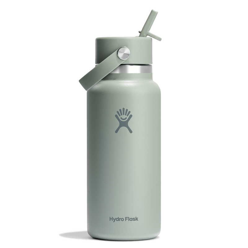 Hydroflask 32oz Wide Mouth Flex Straw,EQUIPMENTHYDRATIONWATBTL MTL,HYDRO FLASK,Gear Up For Outdoors,