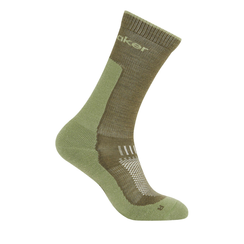 Icebreaker Mens Hike + Lite Crew Sock,MENSSOCKSLIGHT,ICEBREAKER,Gear Up For Outdoors,