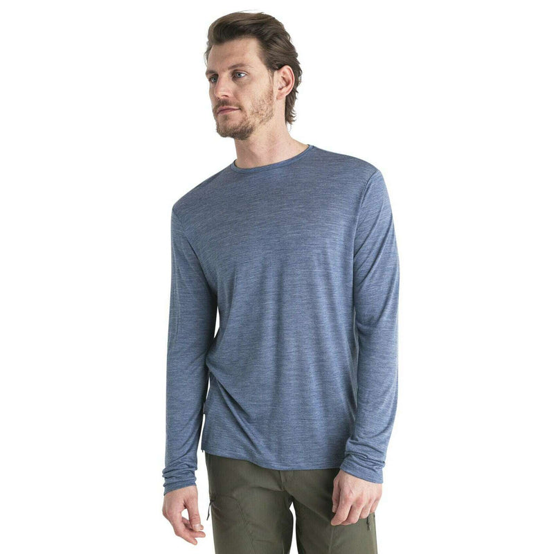 Icebreaker Mens Merino 125 Cool-Lite Sphere III LS,MENSSHIRTSLS TEE SLD,ICEBREAKER,Gear Up For Outdoors,