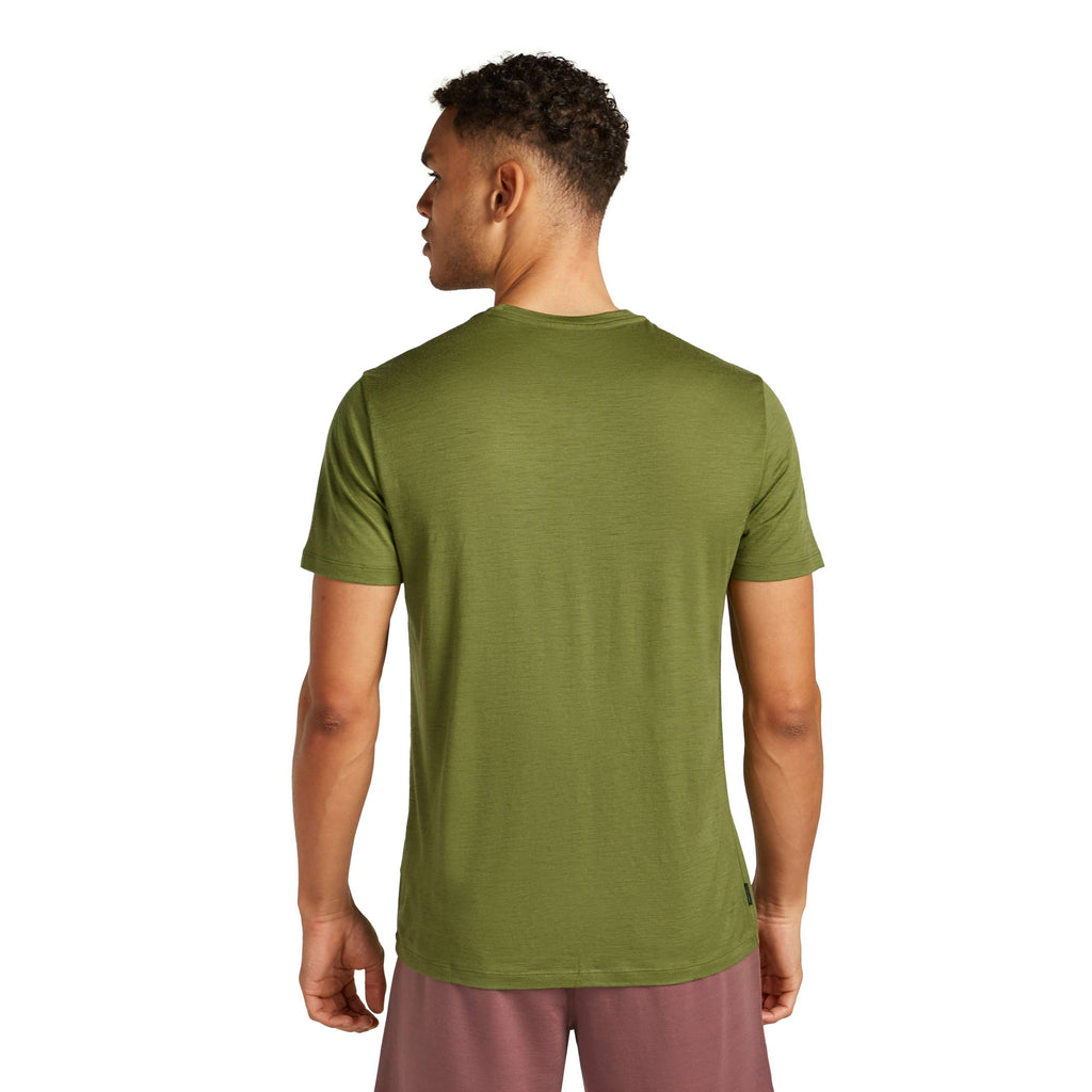 Icebreaker Mens Merino 150 Tech Lite SS Cozy Camper,MENSSHIRTSSS TEE PNT,ICEBREAKER,Gear Up For Outdoors,