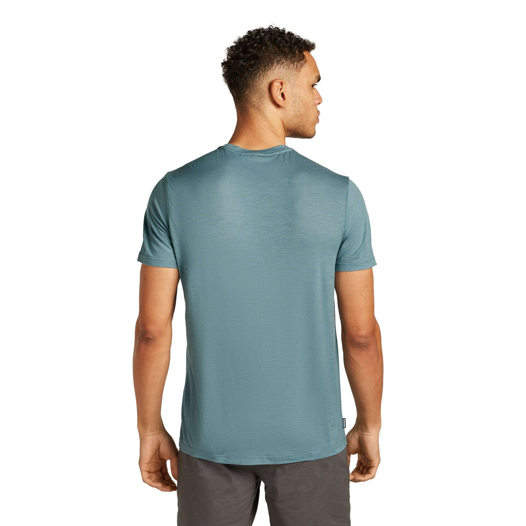 Icebreaker Mens Merino 150 Tech Lite SS Polar Paddle,MENSSHIRTSSS TEE PNT,ICEBREAKER,Gear Up For Outdoors,