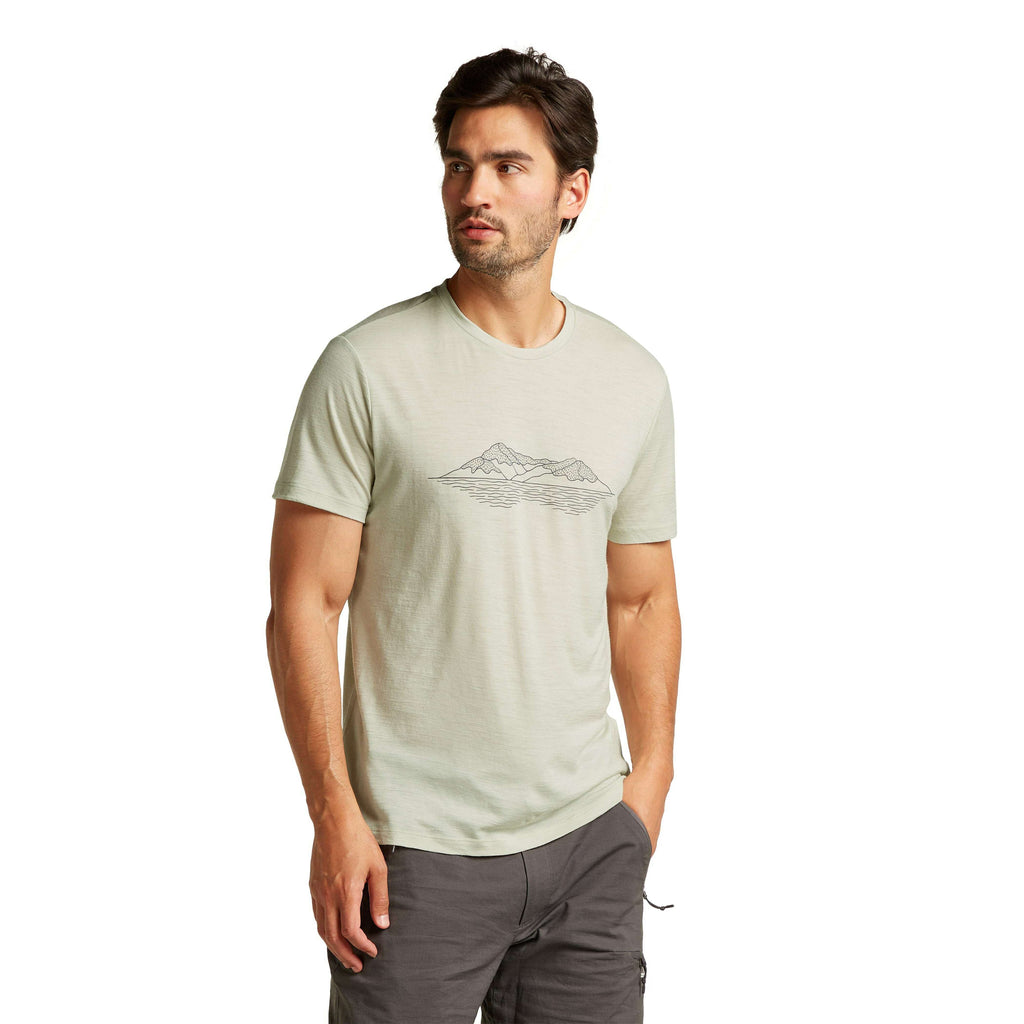 Icebreaker Mens Merino 150 Tech Lite SS Pukaki,MENSSHIRTSSS TEE PNT,ICEBREAKER,Gear Up For Outdoors,