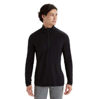 Icebreaker Mens Oasis 200 Long Sleeve Half Zip,MENSMIDLAYERSFULL ZIP,ICEBREAKER,Gear Up For Outdoors,