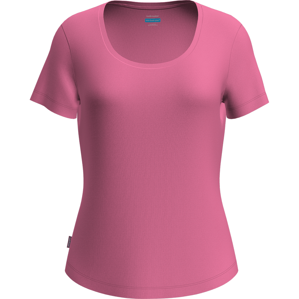 Icebreaker Womens Merino 125 Cool-Lite Scoop III SS,WOMENSSHIRTSSS TEE SLD,ICEBREAKER,Gear Up For Outdoors,