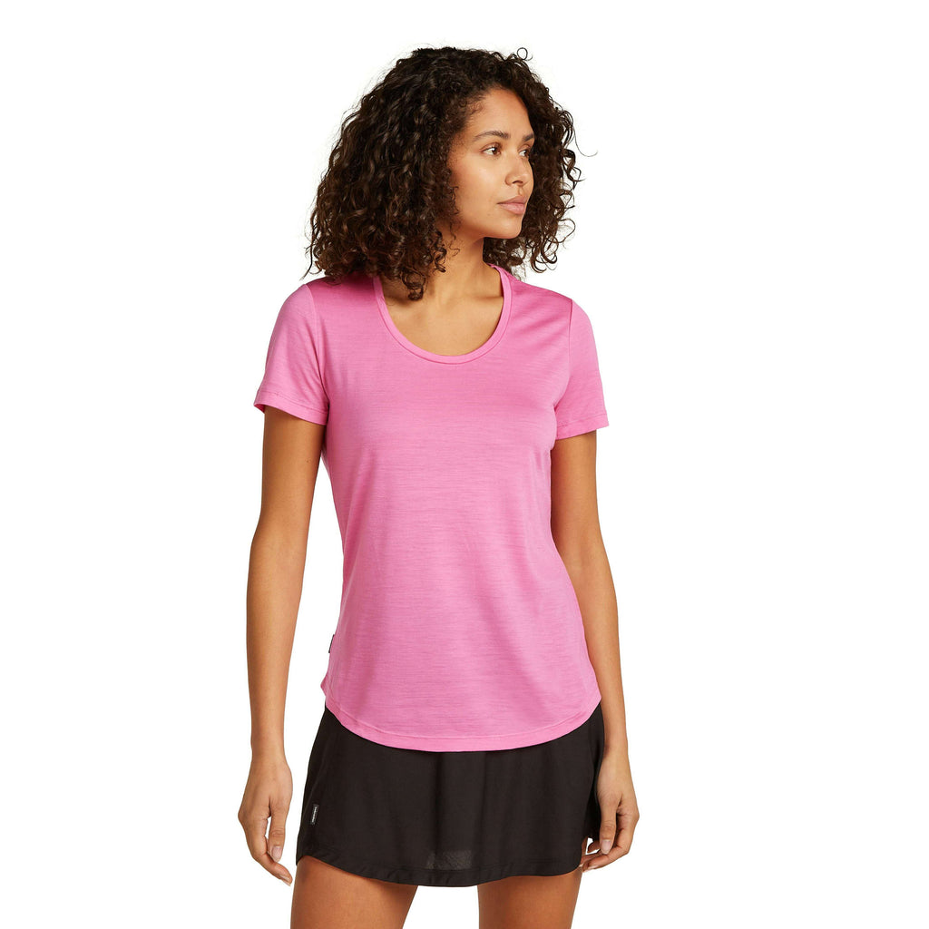 Icebreaker Womens Merino 125 Cool-Lite Scoop III SS,WOMENSSHIRTSSS TEE SLD,ICEBREAKER,Gear Up For Outdoors,