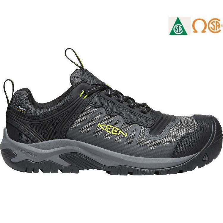 Keen Mens CSA Reno KBF Waterproof Safety Work Shoe (Carbon Fiber Toe),MENSFOOTWEARSAFTEY CSA,KEEN,Gear Up For Outdoors,