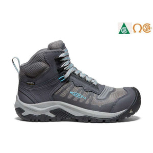 Keen Womens CSA Reno 6 inch Mid KBF Waterproof Safety Work Boot (Carbon Fiber Toe),WOMENSFOOTWEARSAFETY,KEEN ,KEEN,Gear Up For Outdoors,