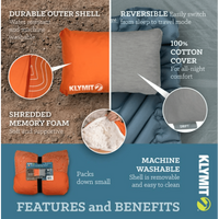 Klymit Drift Camp Pillow,EQUIPMENTSLEEPINGPILLOWS,KLYMIT,Gear Up For Outdoors,