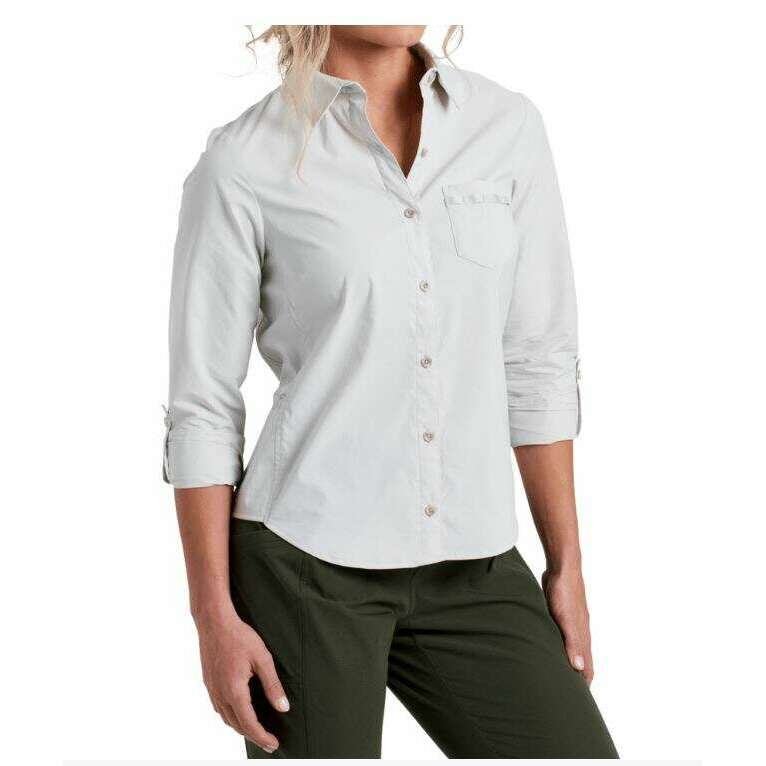 Kuhl Womens Wander LS Shirt,WOMENSSHIRTSLS BUT SLD,KUHL,Gear Up For Outdoors,