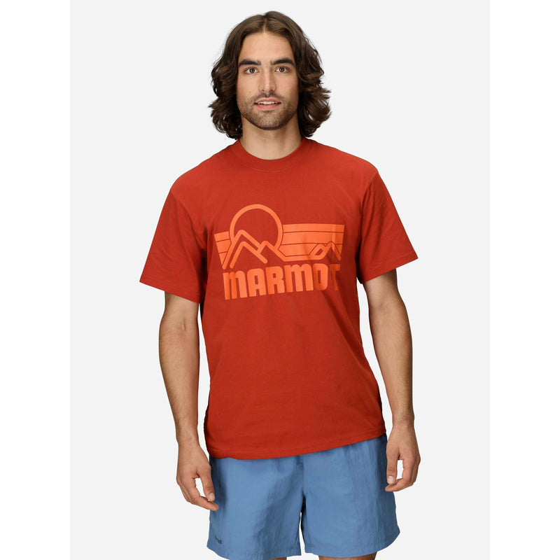 Marmot Mens Coastal SS Tee,MENSSHIRTSSS TEE PNT,MARMOT,Gear Up For Outdoors,