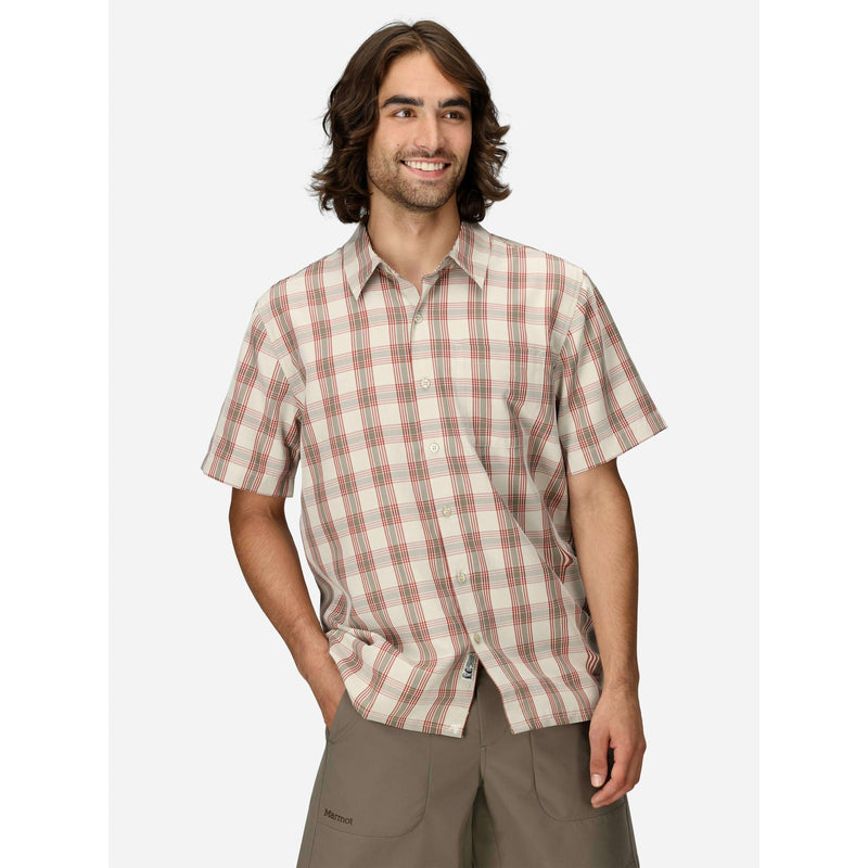 Marmot Mens Eldridge Novelty Classic SS Shirt,MENSSHIRTSSS BUT PTN,MARMOT,Gear Up For Outdoors,