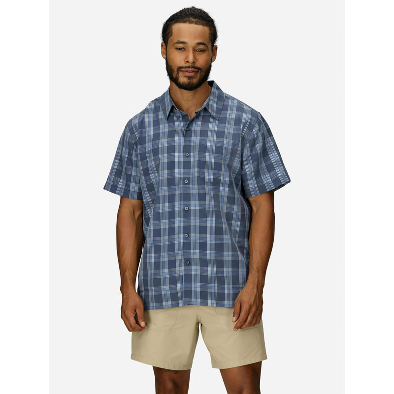 Marmot Mens Eldridge Novelty Classic SS Shirt,MENSSHIRTSSS BUT PTN,MARMOT,Gear Up For Outdoors,