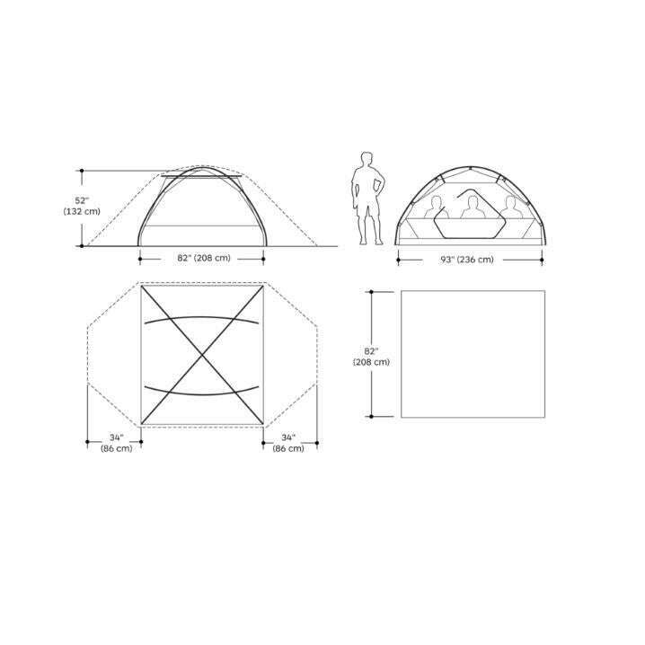 Marmot Tungsten 4P Tent (4 Person/3 Season) Footprint Included,EQUIPMENTTENTS4 PERSON,MARMOT,Gear Up For Outdoors,
