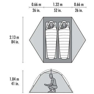 MSR Elixir 2 Person Tent Updated,EQUIPMENTTENTS2 PERSON,MSR,Gear Up For Outdoors,