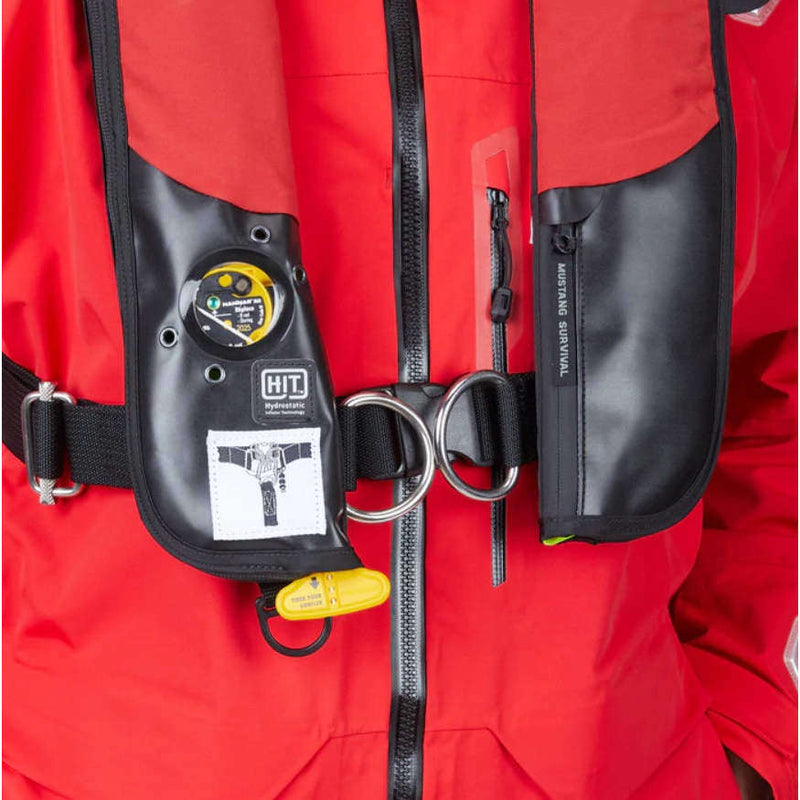 Mustang Survival H.I.T. Inflatable PFD With Sailing Harness (Automatic Hydrostatic Activation),EQUIPMENTFLOTATIONPFD INFLAT,MUSTANG,Gear Up For Outdoors,