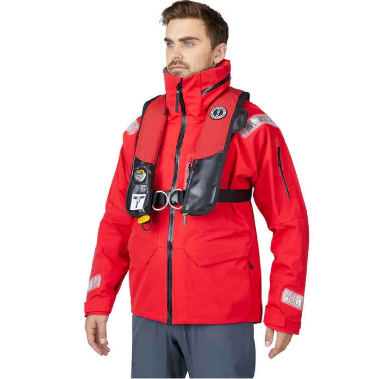 Mustang Survival H.I.T. Inflatable PFD With Sailing Harness (Automatic Hydrostatic Activation),EQUIPMENTFLOTATIONPFD INFLAT,MUSTANG,Gear Up For Outdoors,